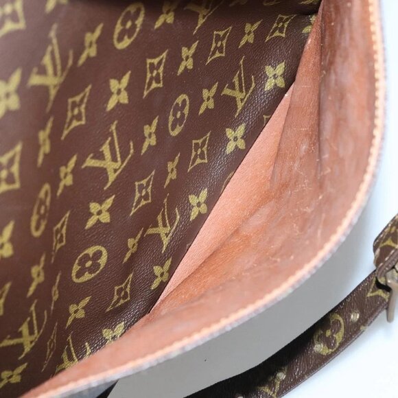 LOUIS VUITTON Monogram Marceau Shoulder Bag No.70 LV Auth gh192 - Picture 13 of 16